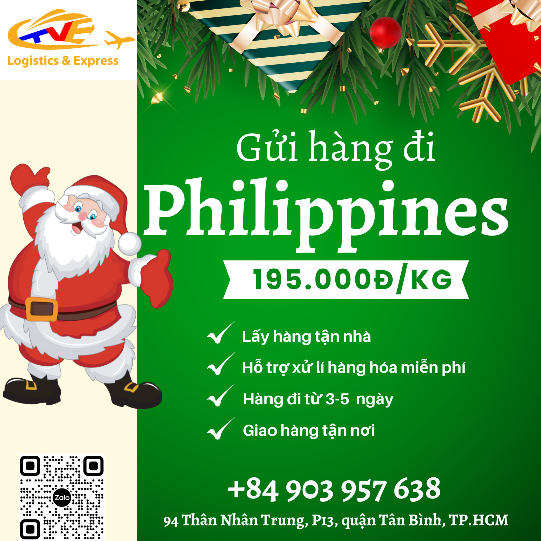 Gửi hàng đi Philippines - Tiến Việt Express